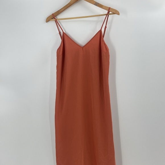 A new day pumpkin spice body con slip dress adjustable straps fall autumn color - Picture 5 of 15